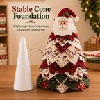 DIY Quilted Santa Christmas Tree Kit