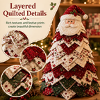 DIY Quilted Santa Christmas Tree Kit