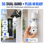 2K 360° Wire-Free Light Bulb Security Camera