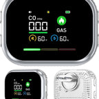 6-in-1 Plug-In Gas, CO & Smoke Safety Monitor