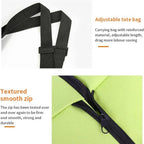 Fold-and-Go 2-in-1 Rolling Shopping Tote