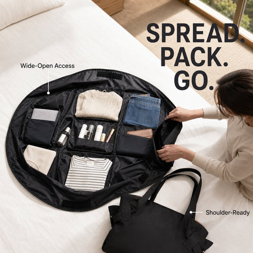 Convertible Travel & Camping Storage Tote