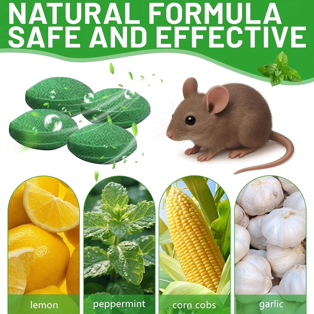 Peppermint Pest Repellent Balls with Mesh Pouches