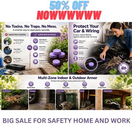 Natural Pest & Rodent Repellent Pucks