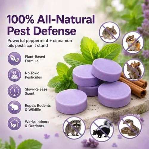 Natural Pest & Rodent Repellent Pucks