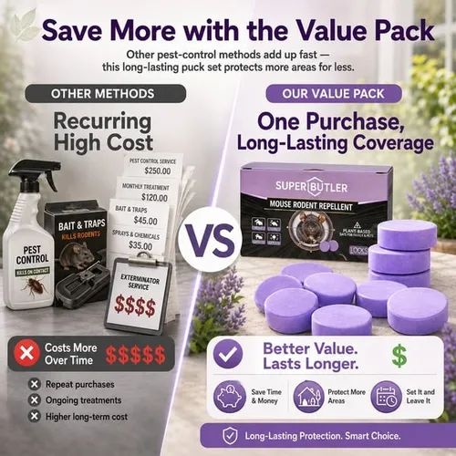 Natural Pest & Rodent Repellent Pucks