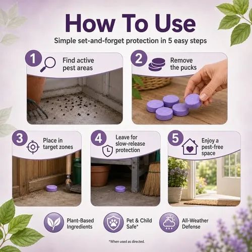 Natural Pest & Rodent Repellent Pucks