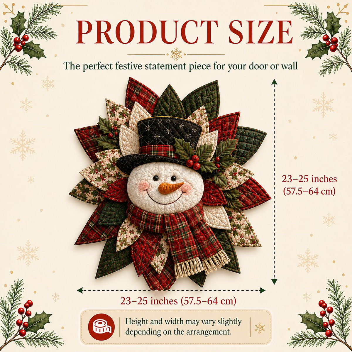 ❄DIY Santa Patchwork Door Decor Sewing Kit🎅