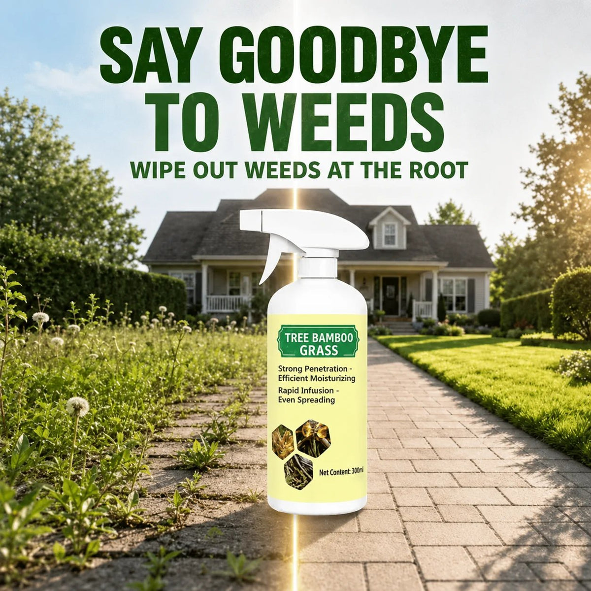 Fast-Acting Natural Weed & Grass Killer Spray🔥