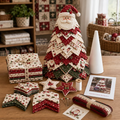 DIY Quilted Santa Christmas Tree Kit