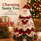 DIY Quilted Santa Christmas Tree Kit